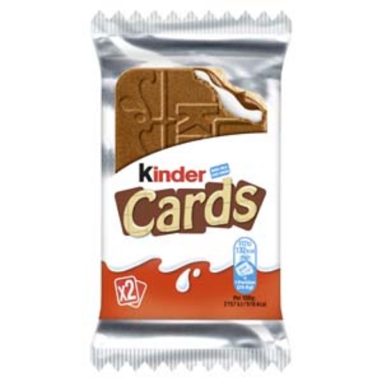 Picture of Kinder Cards Biscuit Wafers T2 x30